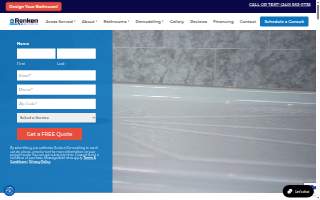 Renken Remodeling website