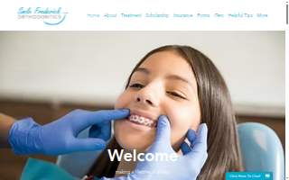 Smile Frederick Orthodontics website