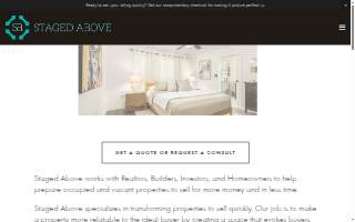 Staged Above of Frederick website