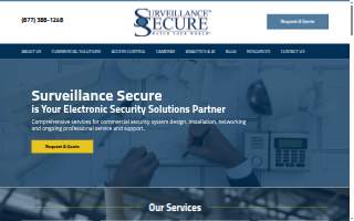 Surveillance Secure of Frederick website