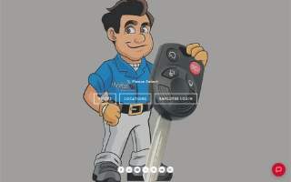 The Keyless Shop of Frederick website