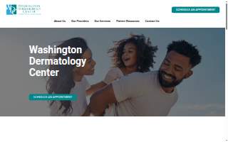 Washington Dermatology Center - Frederick website