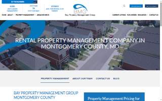 Bay Property Management Group Montgomery County MD of Gaithersburg website