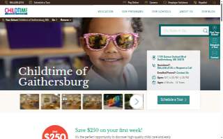 Childtime of Gaithersburg website