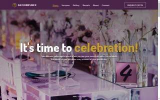 Decor By Bee website