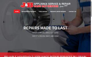 JB Appliance Service, LLC website