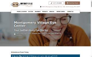Montgomery Village Eye Center of Gaithersburg website