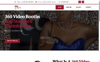 Oh La La Photobooth DMV of Gaithersburg website