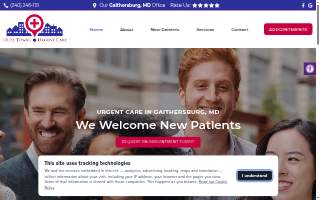 Olde Towne Urgent Care website