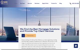 Sunny Lending LLC website