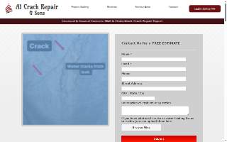 A1 Crack Repair & Sons LLC of Germantown website