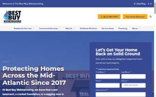 Best Buy Waterproofing of Germantown website