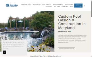 Browning Pools & Spas website