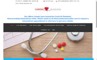 Cardiac Associates, P.C. website
