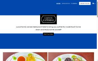 Chivos Catering website
