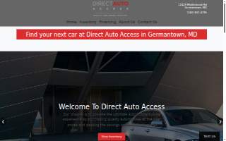 Direct Auto Access website