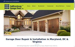Gaithersburg Garage Door™ - Garage Doors MD DC VA website