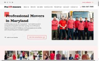 Pro100Movers, LLC of Germantown website