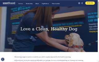 Scenthound Clarksburg website