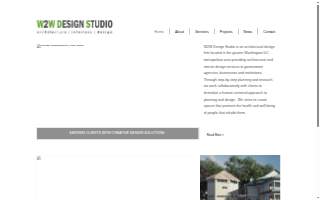 W2W Design Studio, LLC website