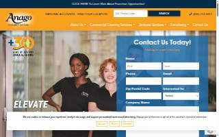 Anago Commercial Cleaning of Glen Burnie website