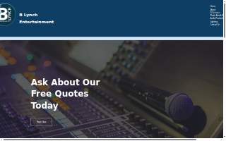 B Lynch Entertainment of Glen Burnie website