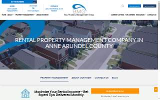 Bay Property Management Group Anne Arundel County website