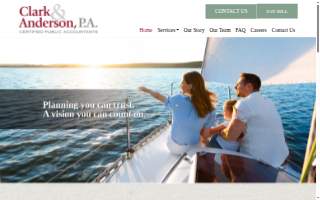 Clark & Anderson, P.A. website