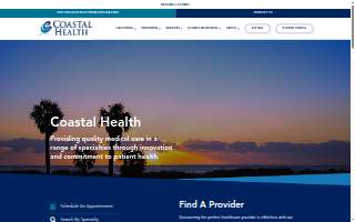Coastal Sun Spa website