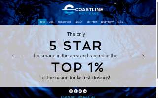 Coastline Mortgage, LLC website