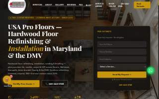 USA Pro Floors LLC of Glen Burnie website