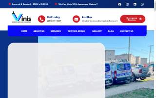 Vinis Renovation & Restoration website