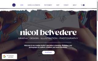 Belvedere Creative Studio by Nicol Belvedere website