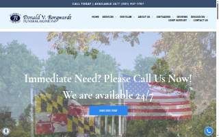Donald V. Borgwardt Funeral Home, P.A. website