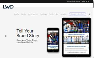 Liquid Web Designs of Greenbelt website