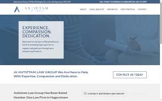 Antietam Law Group website