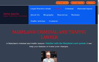 Attorney Steve Ameche Law Office website