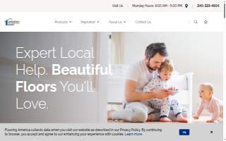 Burkholder's Flooring America website