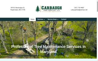 Carbaugh Tree & Lawn Care website