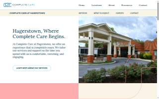 Complete Care at Hagerstown website