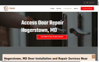 Hagerstown Door Repair website