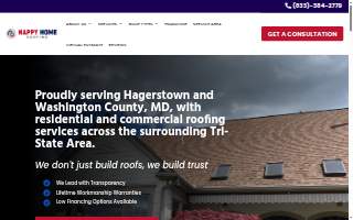 Happy Home website