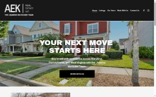 Jeanine McVicker, AEK Real Estate website
