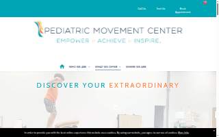 Pediatric Movement Center website
