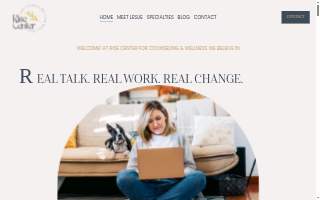 Rise Counseling website