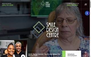 Smile Design Centre website