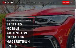 Stotties Mobile Auto Detailing website