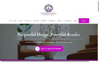 Valor Staging and Design website