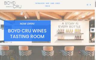 Boyd Cru Wines of Hanover website