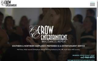 Crow Entertainment, LLC website